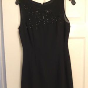 Black evening dress